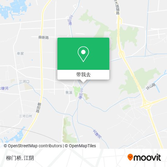 柳门桥地图
