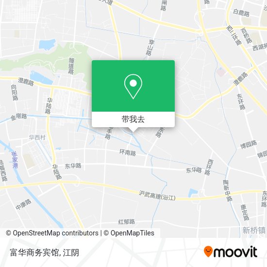 富华商务宾馆地图