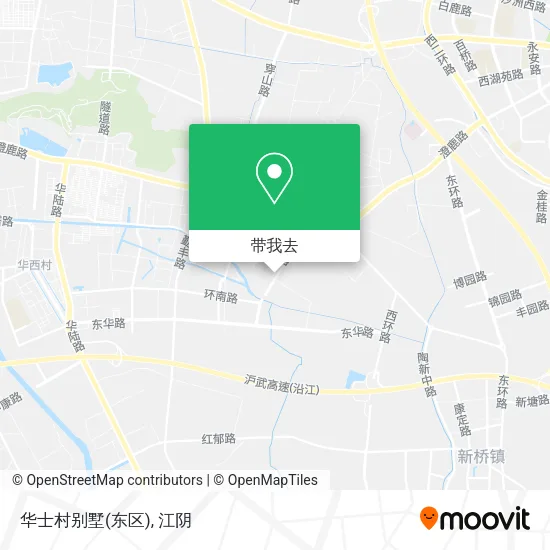 华士村别墅(东区)地图