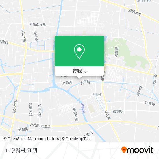 山泉新村地图