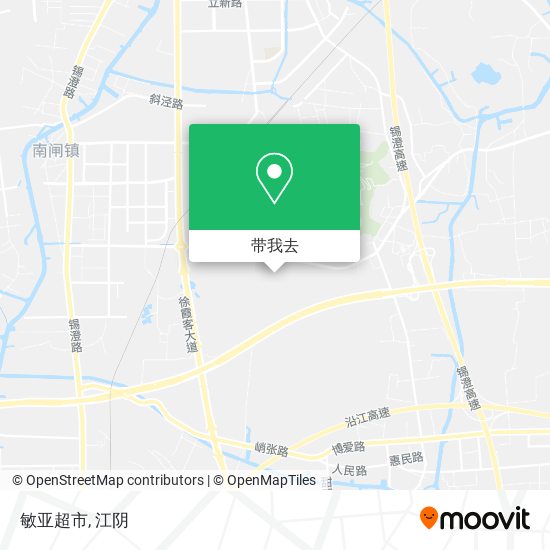 敏亚超市地图