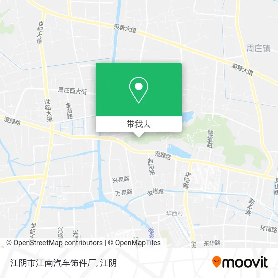 江阴市江南汽车饰件厂地图