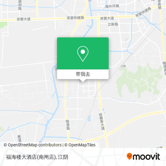 福海楼大酒店(南闸店)地图