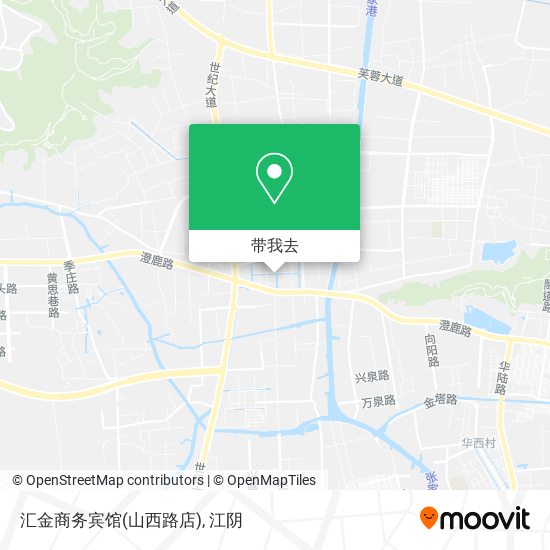 汇金商务宾馆(山西路店)地图