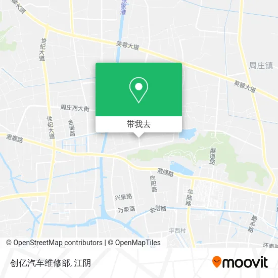 创亿汽车维修部地图