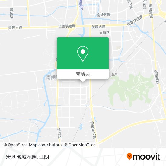 宏基名城花园地图