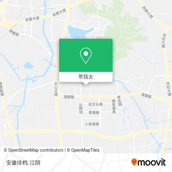 安徽排档地图