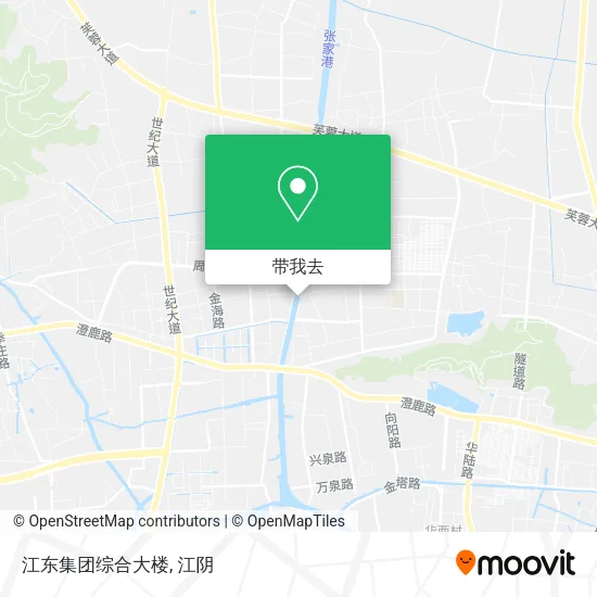江东集团综合大楼地图