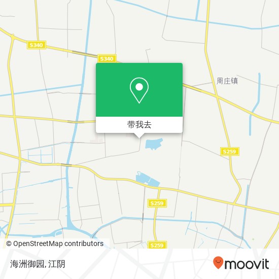 海洲御园地图