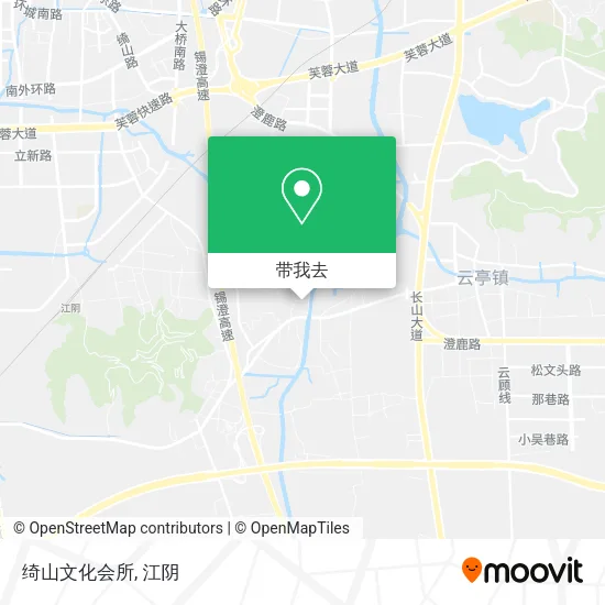 绮山文化会所地图