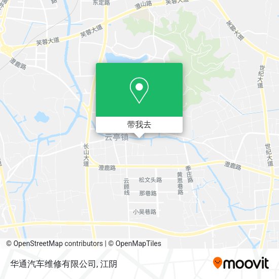 华通汽车维修有限公司地图