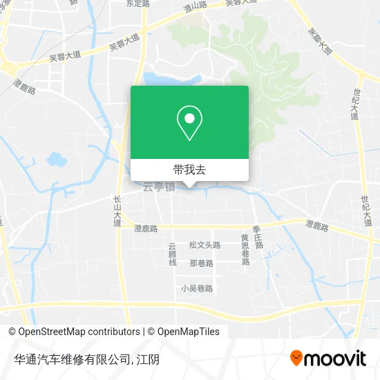 华通汽车维修有限公司地图