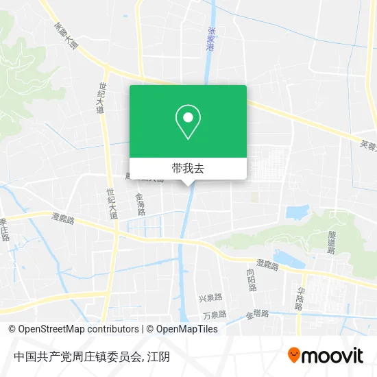 中国共产党周庄镇委员会地图