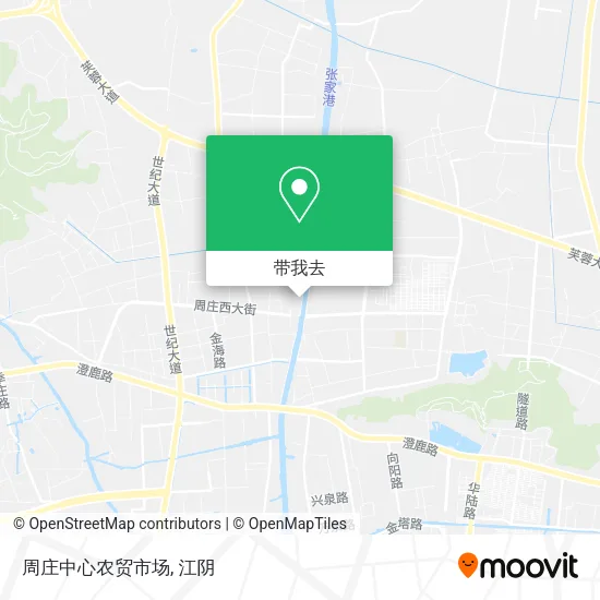 周庄中心农贸市场地图