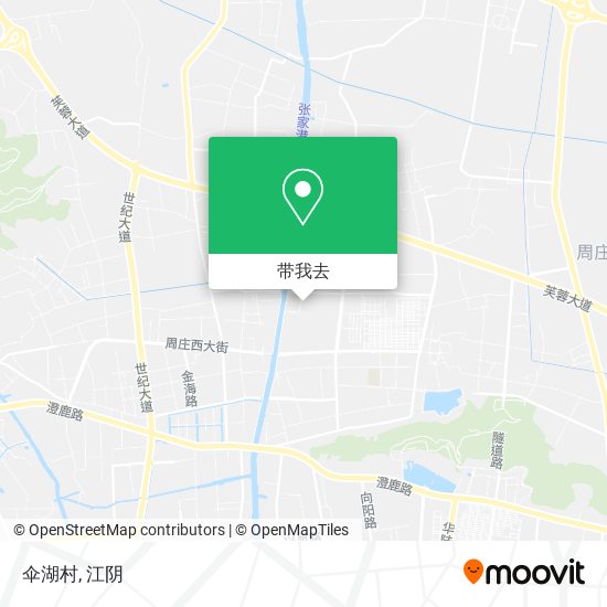 伞湖村地图