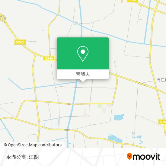 伞湖公寓地图