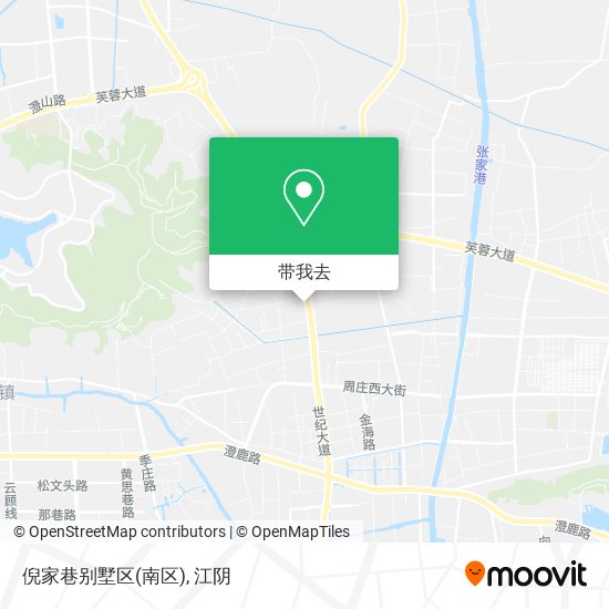 倪家巷别墅区(南区)地图