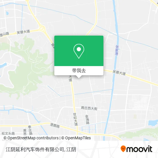 江阴延利汽车饰件有限公司地图