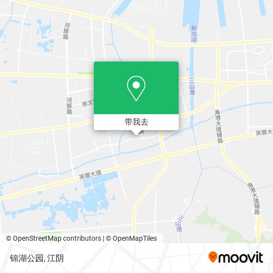 锦湖公园地图