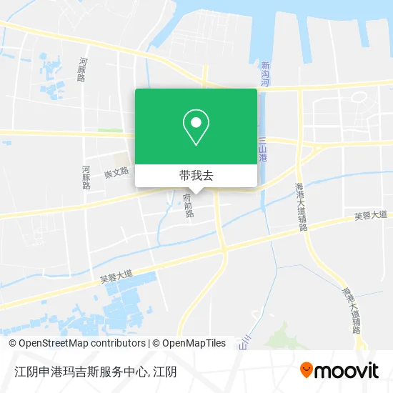 江阴申港玛吉斯服务中心地图