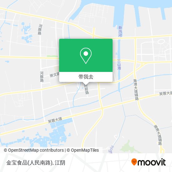 金宝食品(人民南路)地图