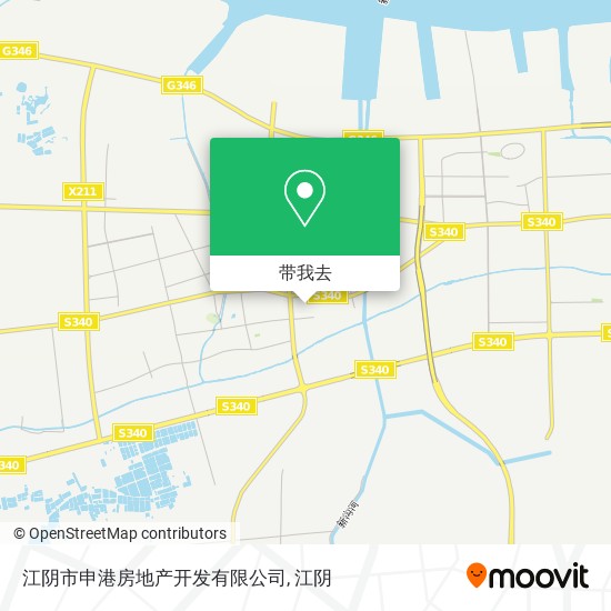 江阴市申港房地产开发有限公司地图