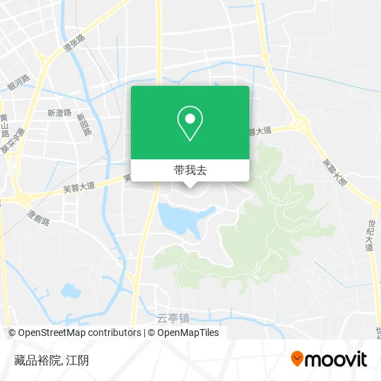 藏品裕院地图
