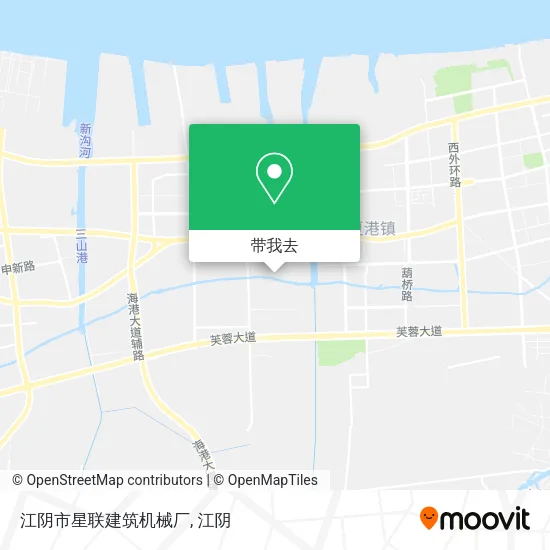 江阴市星联建筑机械厂地图