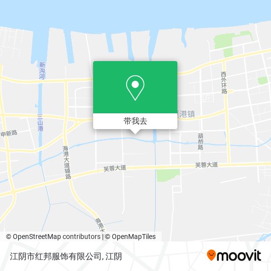 江阴市红邦服饰有限公司地图