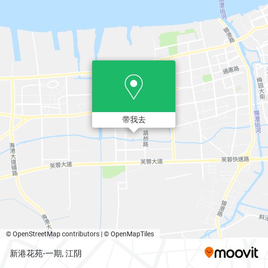 新港花苑-一期地图
