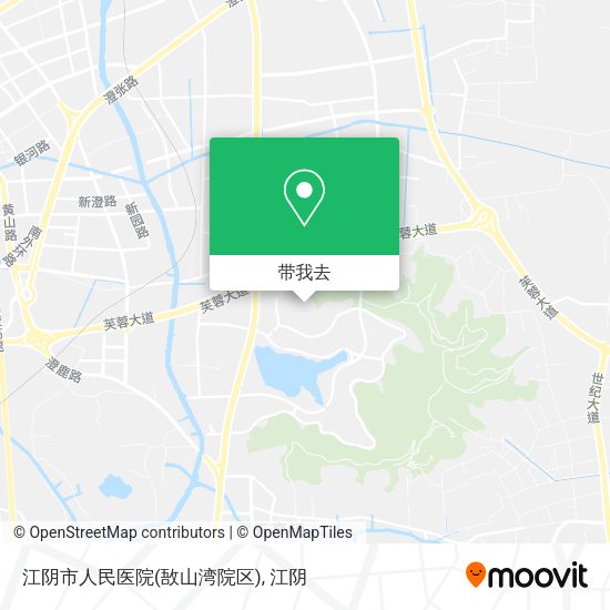 江阴市人民医院(敔山湾院区)地图