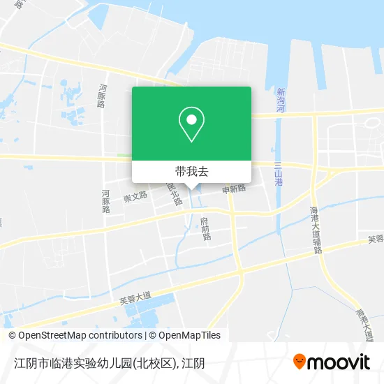 江阴市临港实验幼儿园(北校区)地图