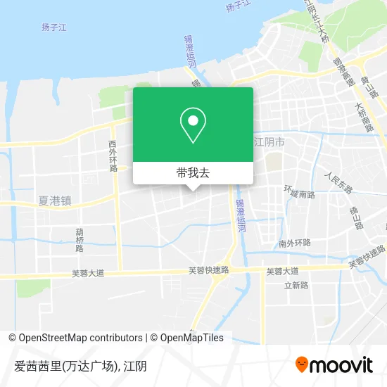 爱茜茜里(万达广场)地图