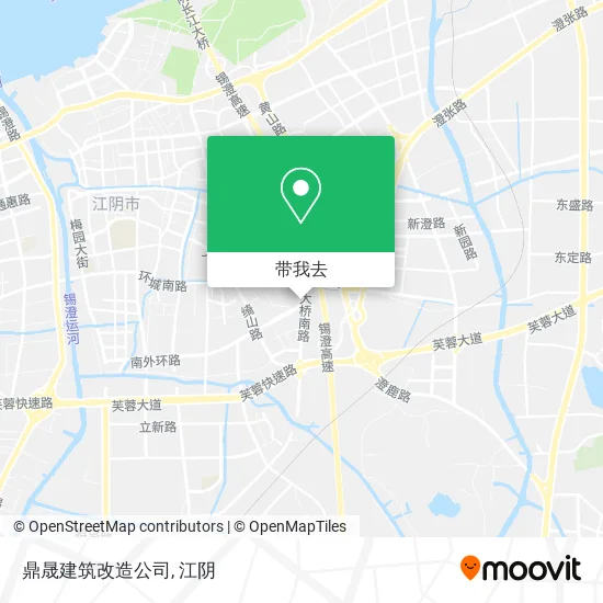 鼎晟建筑改造公司地图