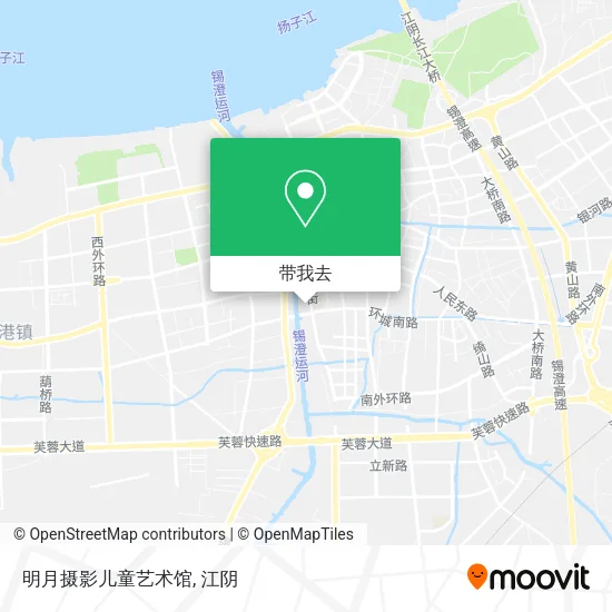 明月摄影儿童艺术馆地图