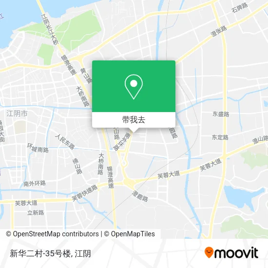 新华二村-35号楼地图