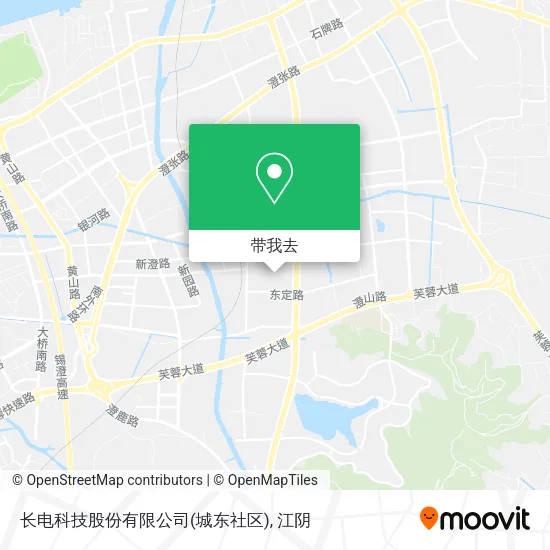 长电科技股份有限公司(城东社区)地图