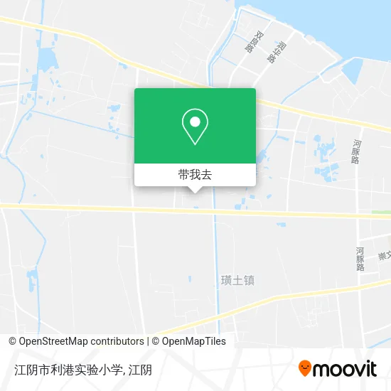 江阴市利港实验小学地图