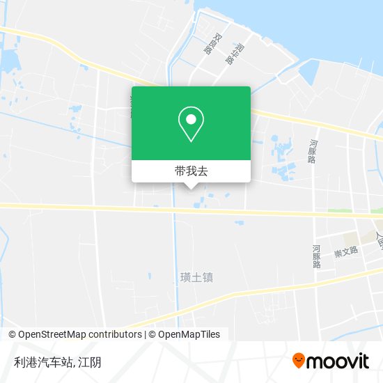 利港汽车站地图