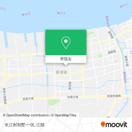 长江村别墅-一区地图