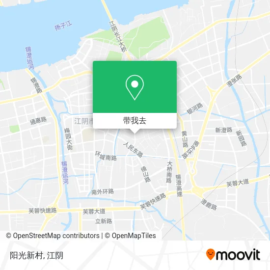 阳光新村地图