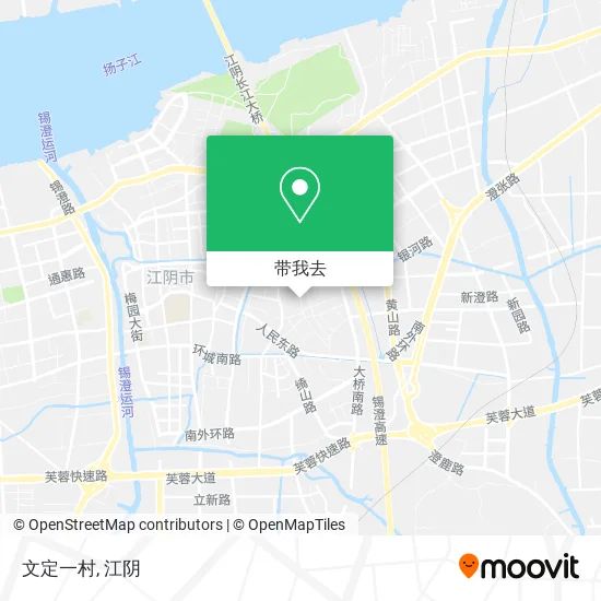 文定一村地图