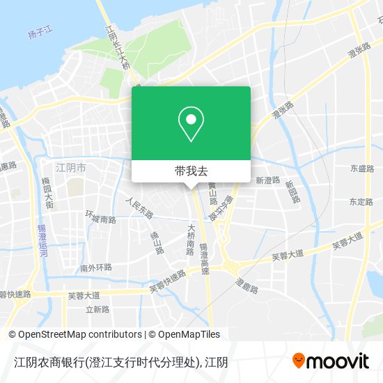 江阴农商银行(澄江支行时代分理处)地图