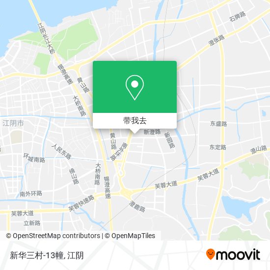 新华三村-13幢地图