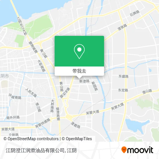 江阴澄江润滑油品有限公司地图