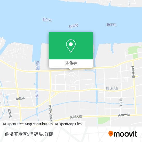 临港开发区3号码头地图