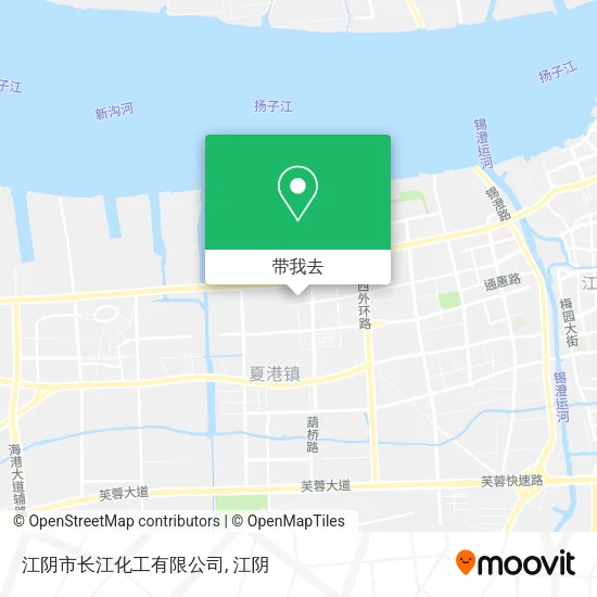 江阴市长江化工有限公司地图