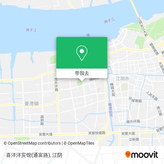 喜洋洋宾馆(通富路)地图