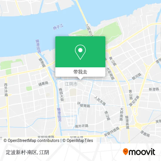 定波新村-南区地图