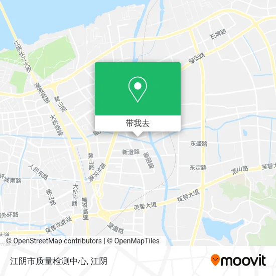 江阴市质量检测中心地图